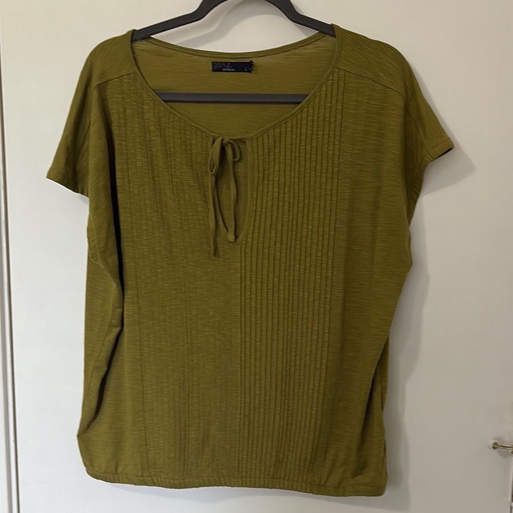 Prana Olive Green Women's Blouse